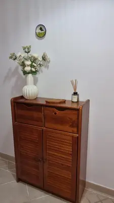 a bathroom with a tub and a sink and a bath tub at Apart T2 praia dos bicos in Albufeira