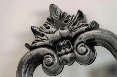 a metal door handle with a design on it at Casa Emella Luxury Villa Albufeira in Albufeira