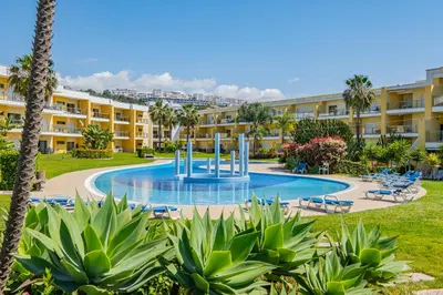 a view of the pool at the resort at Achard Marina Apartment in Albufeira
