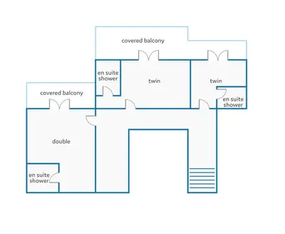 a block diagram of a reactor at Villa Casa Lirio by Villa Plus in Galé