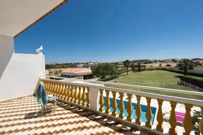 a view from the balcony of a house at Villa Luis Gale by Villa Plus in Galé