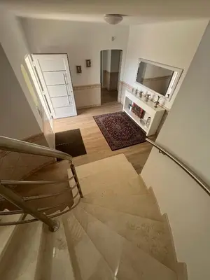 a view of a staircase in a house at Casa Amar in Loulé