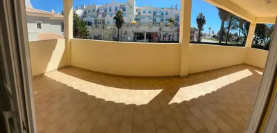 a balcony with a view of a building at Benvindo Villa by Umbral in Albufeira