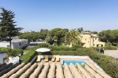 a view of a house with a swimming pool at Vila Norte - Private Pool by HD PROPERTIES in Vilamoura