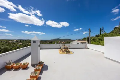 a view from the roof of a house at Casa Ladeira in Loulé