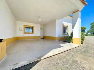 an empty living room in a house at Casa Falésia - 150 meters from Falésia Beach in Albufeira