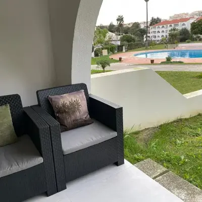 Modern Apartment with balcony and direct access to the pool