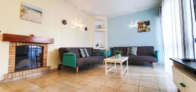 a welcome sign is hanging on a wall at Apartment - Sleeps 2 Parking & Pool Access in Albufeira