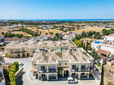 an aerial view of a large house at Holiday Home Vila Parra by Interhome in Galé