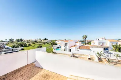 a view from the balcony of a villa at Villa Felizalgarve in Albufeira