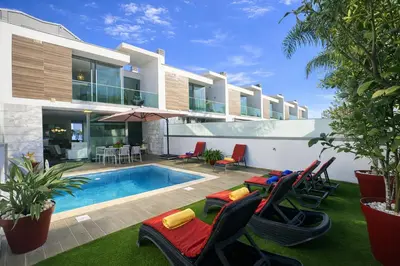 an image of a house with a swimming pool at Lua by Check-in Portugal in Albufeira
