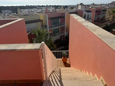 a view from the balcony of a building at Old Village Prestige - Vilamoura in Vilamoura