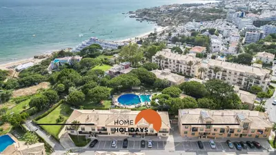 an aerial view of a home holidays resort and the ocean at #269 T2 Bicos Flat R by Home Holidays in Albufeira