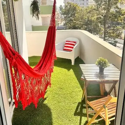 Bright & Stylish 2bedflat 5min Walk to beach in Quarteira Vilamoura