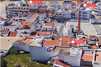 an aerial view of a city with buildings at #304 - Albufeira Beach House by Home Holidays in Albufeira