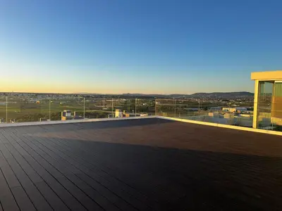 a view of the roof of a building at TAC - Alma Apartment in Faro