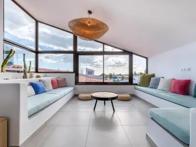 a living room with two couches and a table at Apartment Villa Magna by Interhome in Albufeira