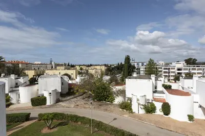 arial view of a city with white buildings at Vilamoura Retreat - Sunset View by HD in Vilamoura