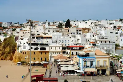 a view of a city with white buildings at Pescadores by Check-in Portugal in Albufeira
