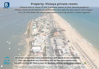 a map of a beach with a bunch of buildings at Blife Vistaya private rooms at Faro beach in Faro