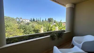 a bathroom with a sink and a mirror at Atanasio by Check-in Portugal in Albufeira