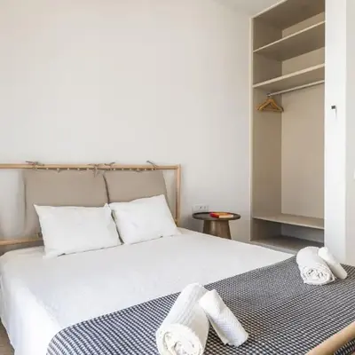 Downtown Studio Apartment F - 150m from the Beach