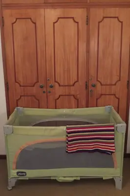 a wooden cabinet with a towel on a drawer at Vila Candeias, Vilamoura, Algarve, Beach, 10p in Quarteira