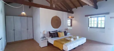 a bedroom with a bed in a room at Quinta do Lagar - 06 in Albufeira