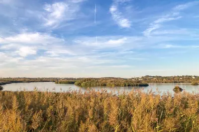 a view of a river with trees and a sky at Dunes Apartment - Near the Beach in Guia
