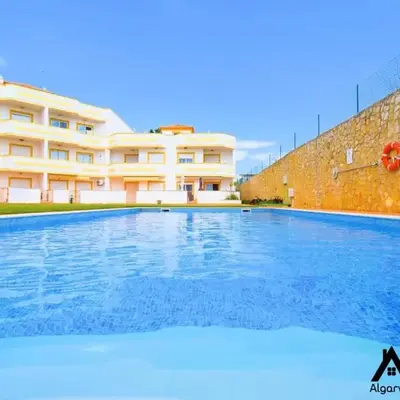 Sunny Terrace facing the pool and barbecue by Algarve Dream Holidays