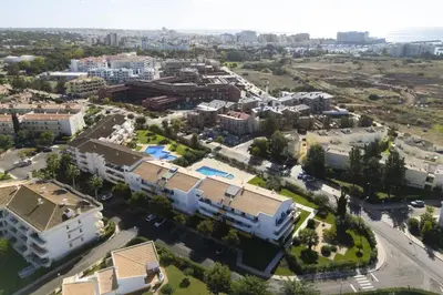an aerial view of a city with buildings at Vilamoura fresh by Hd in Vilamoura