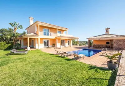 an image of a house with a swimming pool at Villa Sierra in Guia