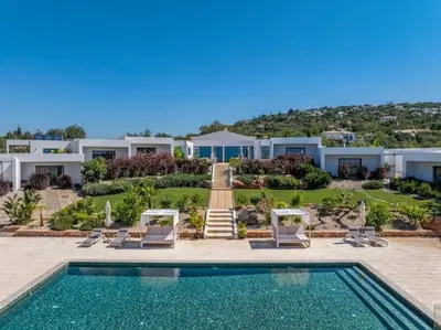 a villa with a swimming pool and a resort at Amazing Views Villa in Loulé