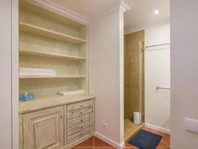 a bedroom with a bed with two stuffed animals on it at Apartment Malick - Sunny Way by Interhome in Albufeira