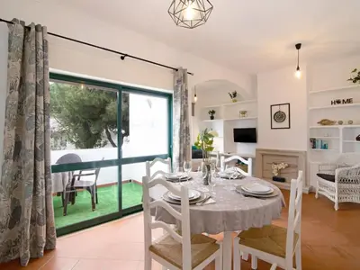 a white kitchen with a sink and a dishwasher at Apartment Medusa - Sunny Way by Interhome in Albufeira