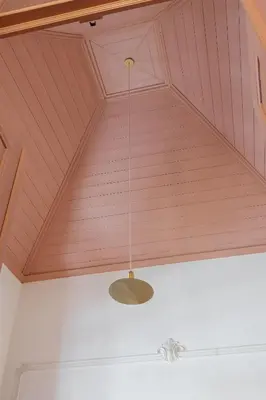 a ceiling with a light in a room at Casa 1923 by MY CHOICE in Faro