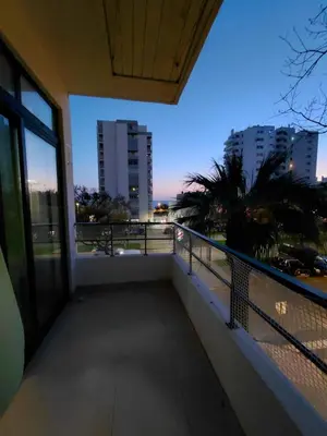 a bedroom with a bed in a room at MiraMar Residence in Quarteira