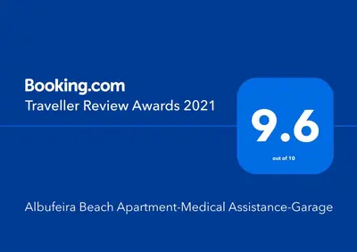 a blue cylinder with the number on it at Albufeira Oldtown 330ft Beach Parking AC Wifi in Albufeira