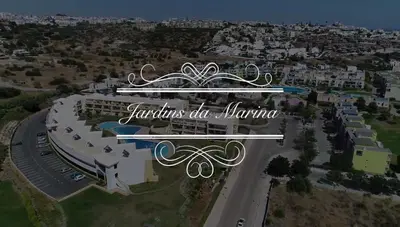 an aerial view of the olympics al hamra hotel at Algarve 