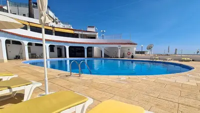 a swimming pool on the side of a cruise ship at Albufeira, Cerro Branco (41) in Albufeira