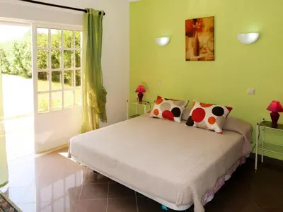 a bedroom with a bed and a window at Holiday Home Da Bela Vista by Interhome in Paderne