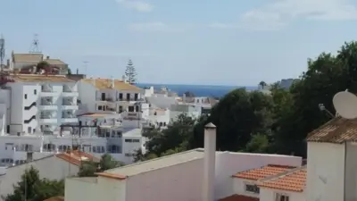 a view of a city with white buildings at Plaza 305 Albufeira in Albufeira
