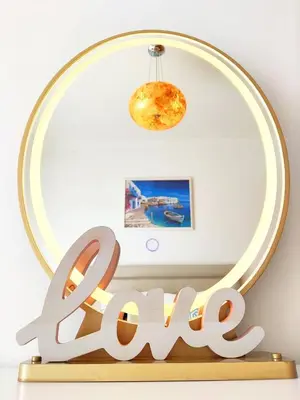 a sign for aarma store in front of a mirror at AlbufeiraOrada by Be Cherish in Albufeira