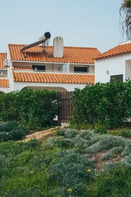 a view of a house with a roof at Apartamentos Vale de Carros by Umbral in Albufeira