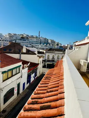 a view from the roof of a building at Apartment old town MFA in Albufeira