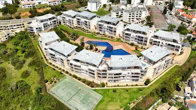 an aerial view of a large apartment building at AlbufeiraOrada Splendor by Be Cherish in Albufeira