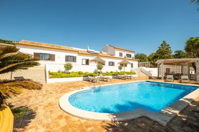 an image of a villa with a swimming pool at Casa Katarina - Private Villa - Heated pool - Free Wifi - Air Con in Tunes