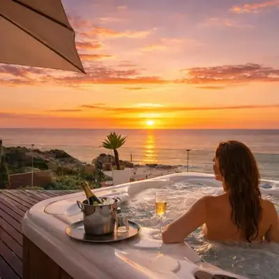 Villa Front de Mer avec Piscine Jacuzzi Accès Privé Plage en famille et entre amis