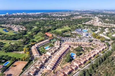 an aerial view of a resort at Villa Simone by Intiholidays in Quarteira
