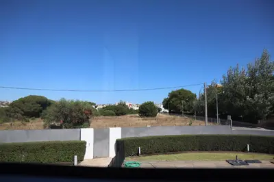 a view of a skate park with a hedge at Villa dos Salgados - Beachfront, 6 Golf Courses, 6BDR in Guia